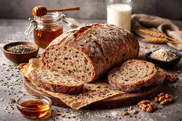 Brzi hljeb koji se ne mijesi i ne diže: ne sadrži pšenicu, masnoće ni šećer