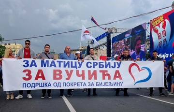 Pokret za Bijeljinu podržao miting "Srbija nade"