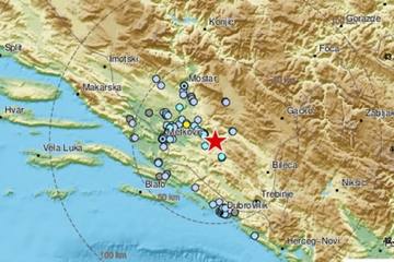 Zemljotres u Bosni i Hercegovini: "Dobro je zatreslo"