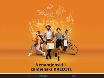 Naša Banka a.d. Banja Luka: Potrošački krediti uz brzu i jednostavnu realizaciju