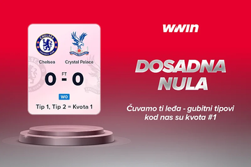 Uz WWIN-ovu Dosadnu Nulu, nema gubitka na 0:0