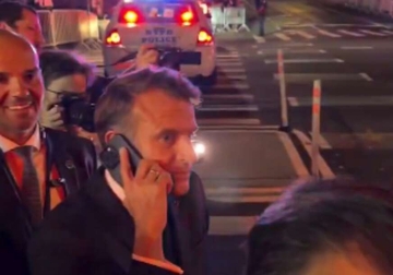 Policija zaustavila Makrona u Njujorku, on hitno pozvao Trampa
