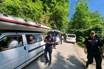Velika policijska akcija na Tari: Kažnjeno 6 državljana BiH