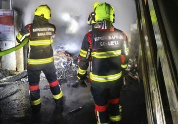 Vatrogasci brzo reagovali: Požar na benzinskoj pumpi u Banjaluci