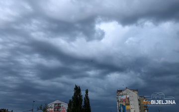 I danas oblačno sa kišom