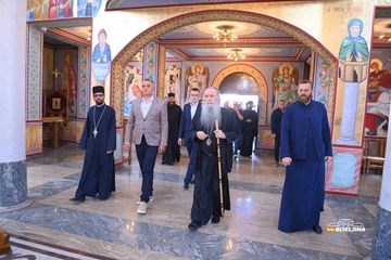 Mitropolit Fotije nakon sastanka sa Minićem: Bijeljina dobija autentičnu repliku hilandarske crkve, to je jedinstven projekat