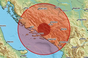 Zemljotres pogodio BiH