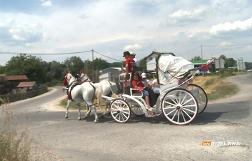 Miljanovići iz Ugljevičke Obriježi primjer složne porodice: Tri generacije na kočijama atrakcija gdje god se pojave (FOTO)