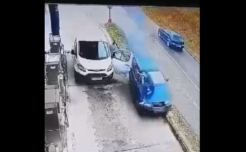"RADNIK VRAĆEN IZ BOLNICE" Oglasio se direktor benzinske pumpe na kojoj je automobilom udaren radnik