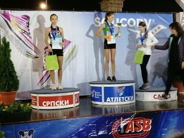 BIJELJINKA EMA KOVAČ OPET UBJEDLJIVA Za pet dana tri odličja u Srbiji