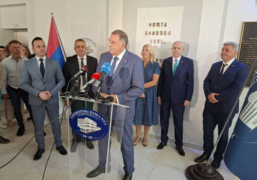 Dodik, Cvijanović i Minić u Foči: Univerzitetska bolnica ZASLUŽUJE da bude Klinički centar