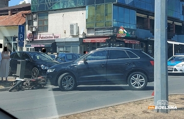 Udes u Bijeljini: Motociklistu odvezla Hitna