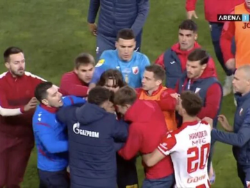 Sukob nakon penala, Ivanić spriječio tuču (VIDEO)