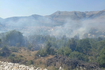 Spriječena katastrofa iznad Trebinja: Vatrogasci ostaju u pripravnosti
