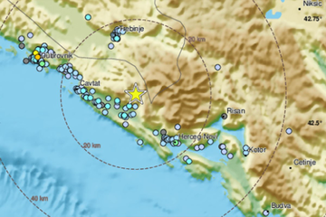 Zemljotres kod Trebinja, osjetio se u susjednim državama
