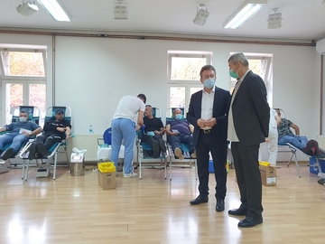 Prikuljeno 100 doza krvi u humanitarnoj akciji povodom slave Ugljevika