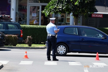 Izlazak policije na teren u slučaju manjeg udesa koštaće 100 KM