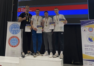 Tri zlatne medalje za kik-boksere Kluba borilačkih sportova "TRB" Bijeljina