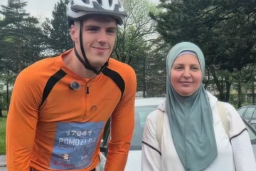 Trči i vozi bicikl do Istanbula kako bi spasio život majke troje djece