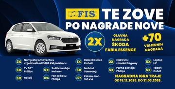 FIS nagradna igra „FIS te zove po nagrade nove“