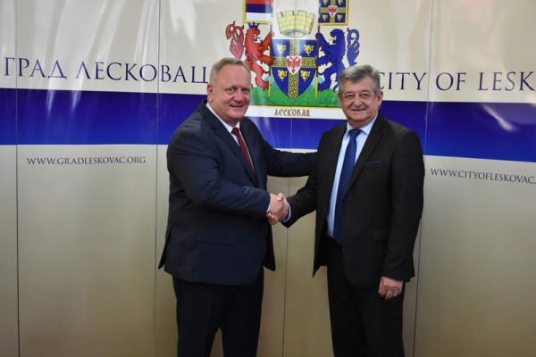 Leskovac novi grad-pobratim iz Srbije