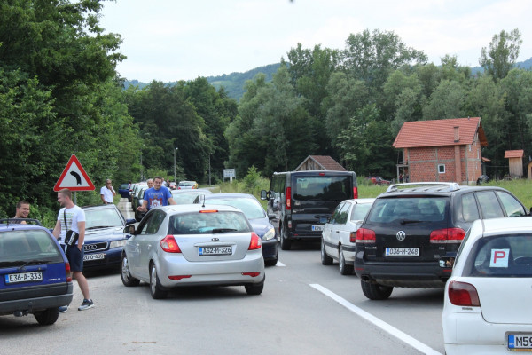 VozačI Lopara podržali protest