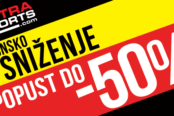 Sezonsko sniženje u EXTRA SPORTS radnjama