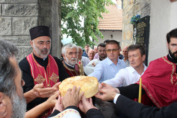Proslavljena slava hrama u Gornjem Zabrđu