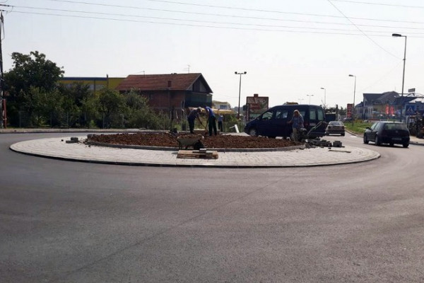 Otvoren kružni tok na putu Brčko–Bijeljina