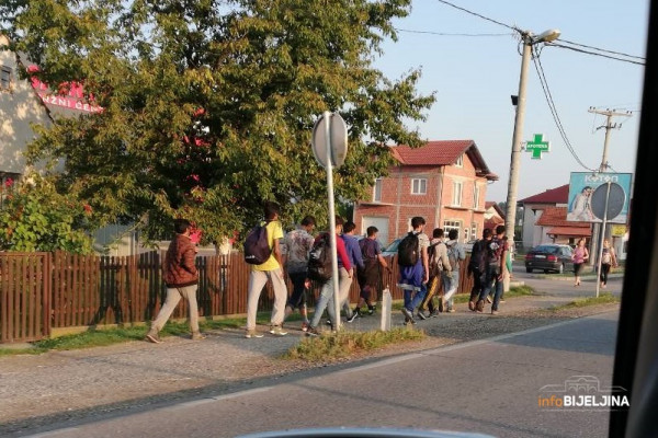 Bijeljina: Pronađene dvije grupe od ukupno 15 migranata