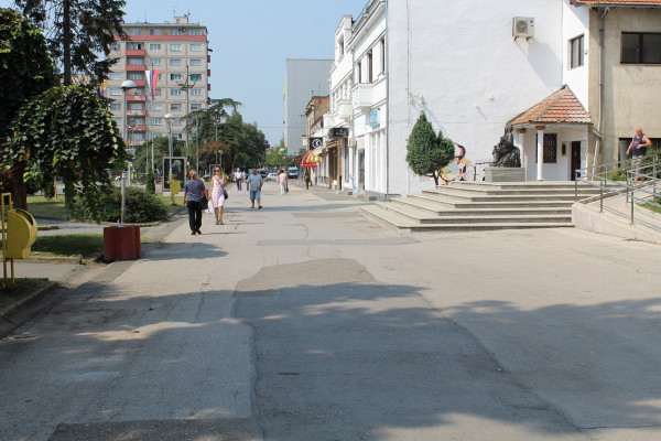 Rekonstrukcija pješačkih zona u Gradu