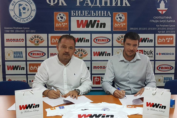 Generalni sponzor FK Radnik kompanija WWin