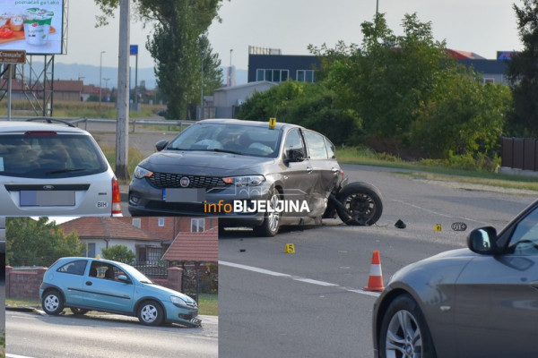 Sudar dva automobila u Gojsovcu