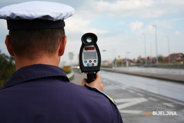 Sankcionisano 512 vozača na podrčju Bijeljine