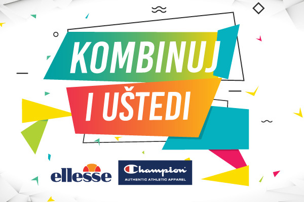 KOMBINUJ I UŠTEDI – Champion ili Ellesse kombinacija