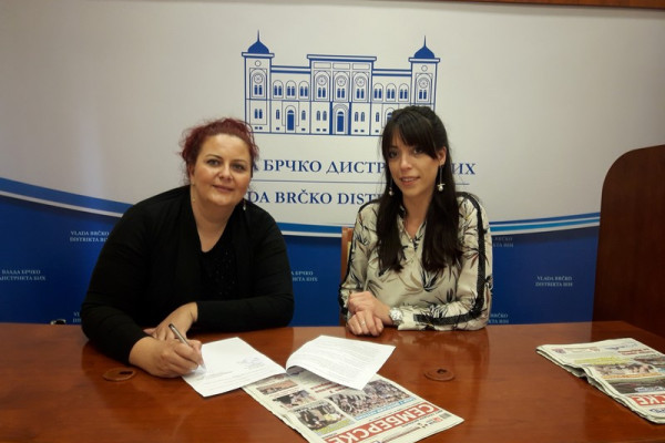 Potpisan ugovor: Vijesti iz Brčkog u Semberskim novinama