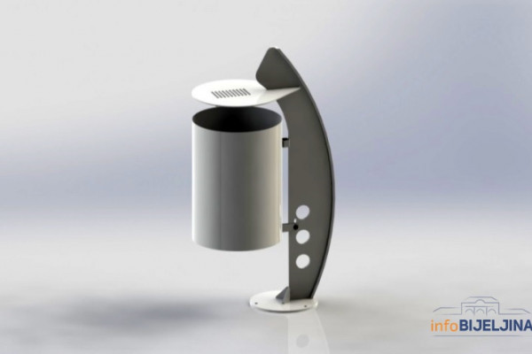 Bijeljina: U centru grada uskoro nove i moderne kante za smeće