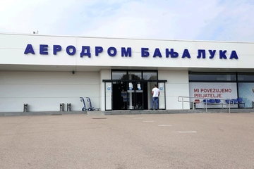 Donald Tramp Mlađi sletio na banjalučki Aerodrom