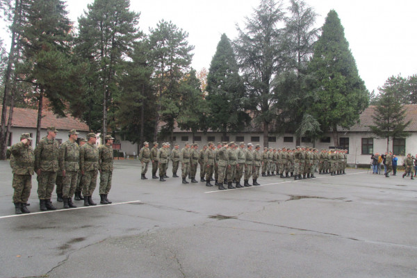 Svečano postrojavanje povodom dana Oružanih snaga BiH