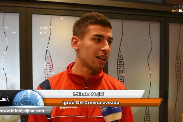 Odbojkaši Crvene zvezde stigli u Bijeljinu /VIDEO/