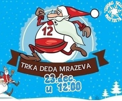 Prva trka Djeda Mrazeva 23. decembra