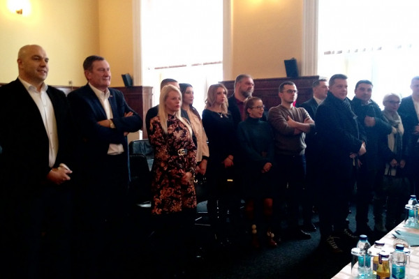 Organizovan prijem za političare