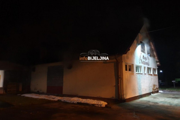 Ugašen požar u ugostiteljskom objektu