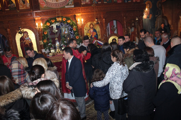 Služena Božićna liturgija u Ugljeviku