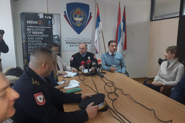 Uređene prostorije za dokaze i skladištenje lakog naoružanja