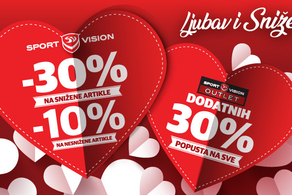 LJUBAV I SPORT VISION SNIŽENJA