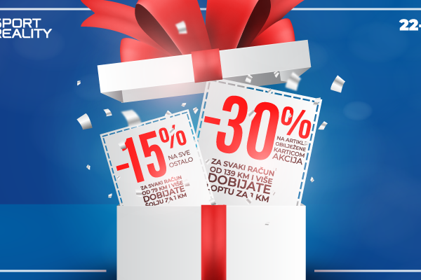 SPORT REALITY slavi TREĆI rođendan