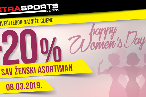 EXTRA SPORTS – SPECIJALNE POGODNOSTI ZA DAME