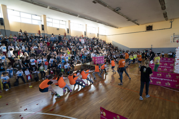 „Igre bez granica“ okupile 470 mališana u Prnjavoru