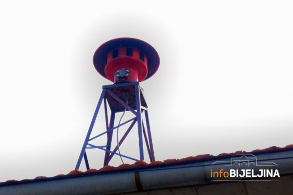 Sutra provjera novih sirena za uzbunjivanje